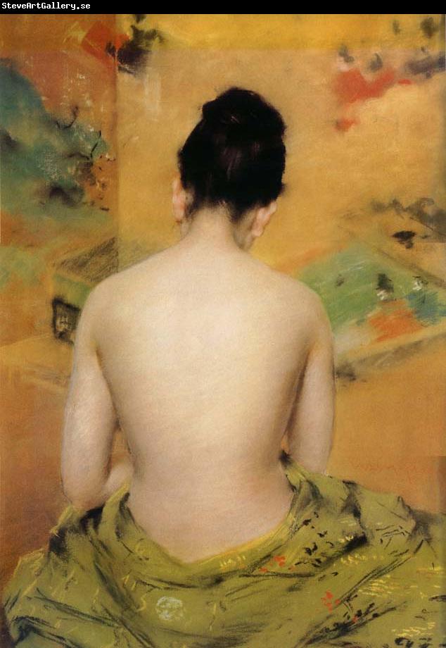 William Merritt Chase Back of body